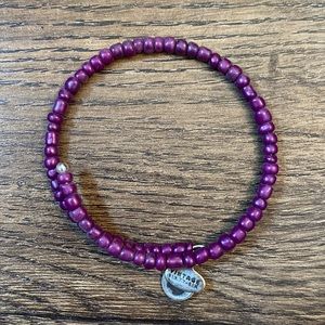 Alex & Ani purple energy infused bracelet